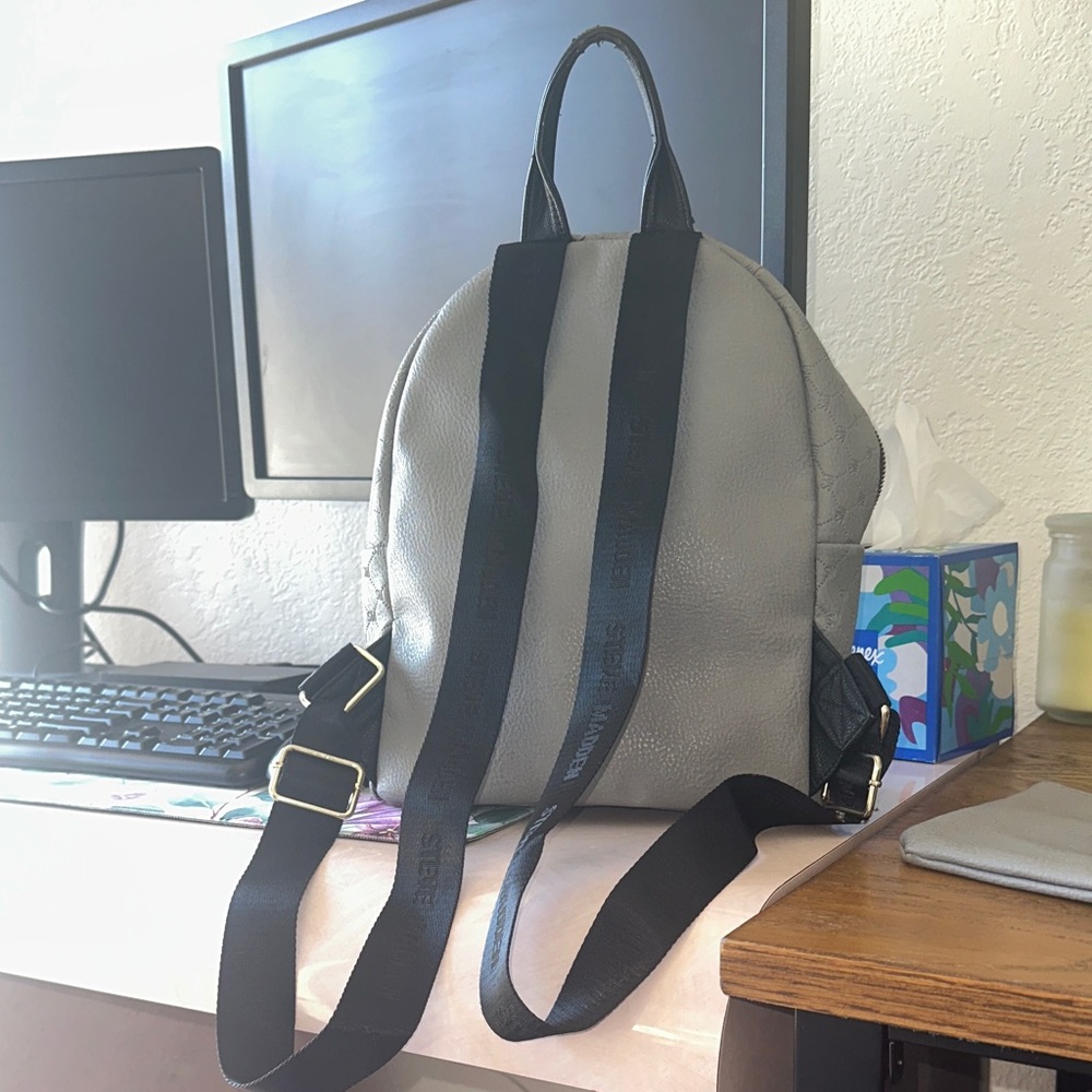 Steve Madden Mini Gray Backpack - Picture 2 of 16